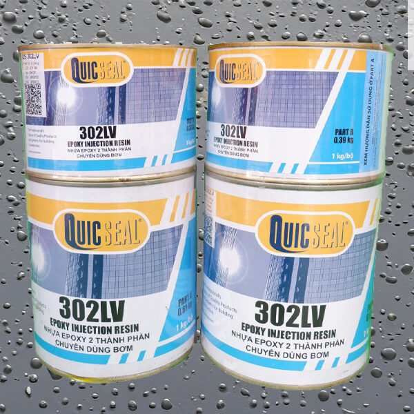 QUICSEAL 302LV | NHỰA EPOXY BƠM HAI THÀNH PHẦN