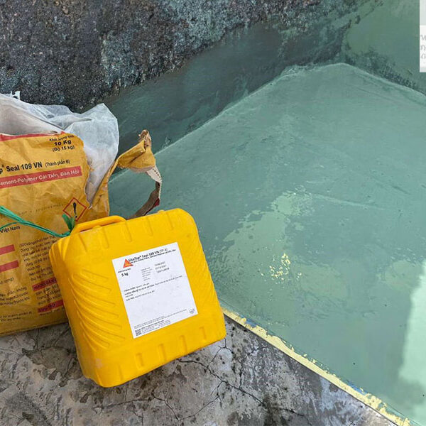 Sikatop seal 109 VN là vữa gốc xi măng 2 thành phần,đàn hồi cao