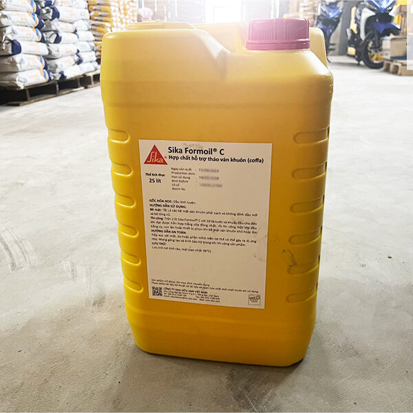 SIKA FORMOIL C: DẦU TÁCH VÁN KHUÔN CHO BÊ TÔNG