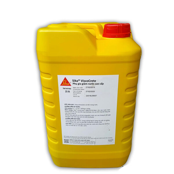 SIKA VISCOCRETE 2670 | PHỤ GIA GIẢM NƯỚC CAO CẤP