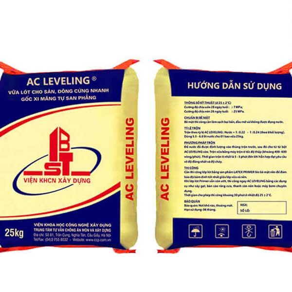 AC LEVELING | VỮA LÓT CHO SÀN ĐÔNG CỨNG NHANH