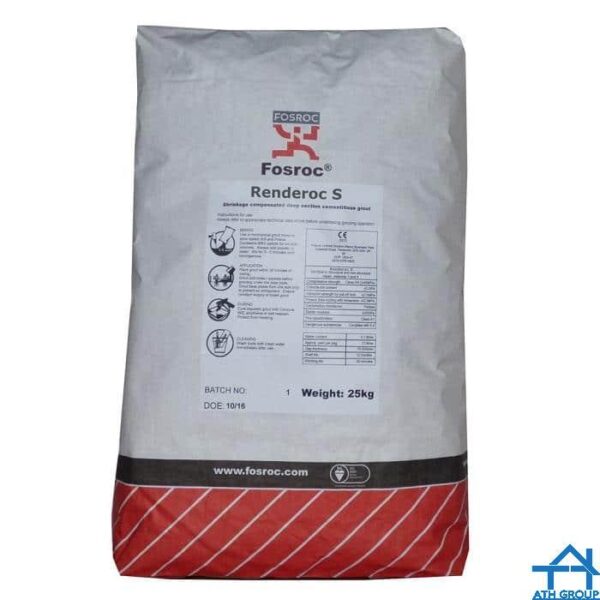 Fosroc Renderoc S - Vữa Polime cải tiến sửa chữa kết cấu
