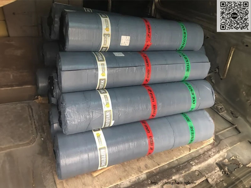 AUTOTAK - MÀNG CHỐNG THẤM TỰ DÍNH CHO CÔNG TRÌNH XÂY DỰNG