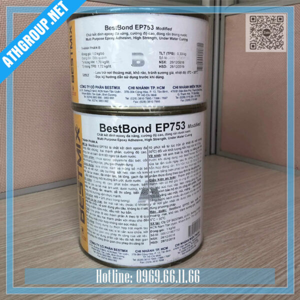 BESTBOND EP753: VỮA EPOXY ĐA NĂNG CHO CÔNG TRÌNH HIỆU QUẢ