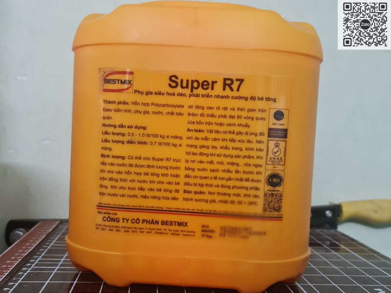 Bestmix Super R7 thùng 5 lít