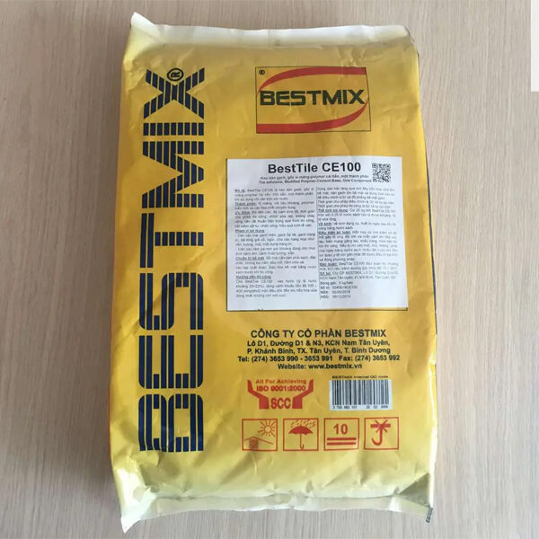 BESTTILE CE100 - KEO DÁN GẠCH, GỐC XI MĂNG-POLYMER CẢI TIẾN