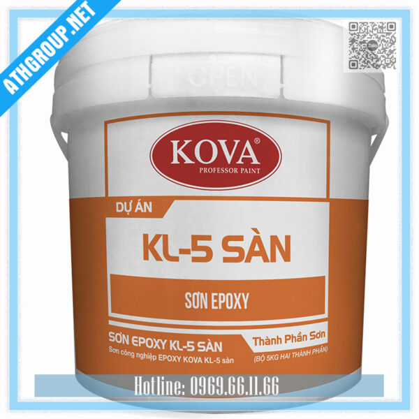 Sơn Epoxy Kova KL-5 sàn kháng khuẩn