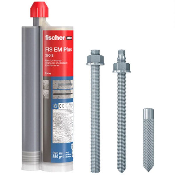 Những điều bạn cần biết về keo cấy thép Fischer Fis EM 390S - Một sản phẩm chất lượng cao của hãng Fischer
