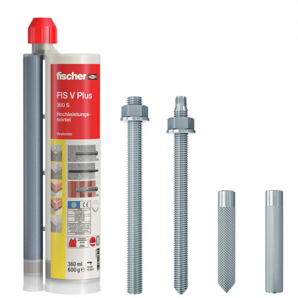 FISCHER FIS V PLUS 360S | KEO CẤY THÉP GỐC VINYL