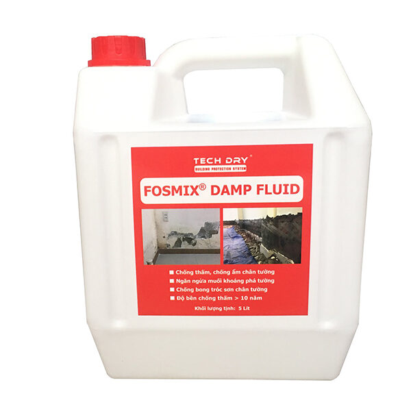 FOSMIX DAMP FLUID | CHẤT CHỐNG THẤM CHÂN TƯỜNG