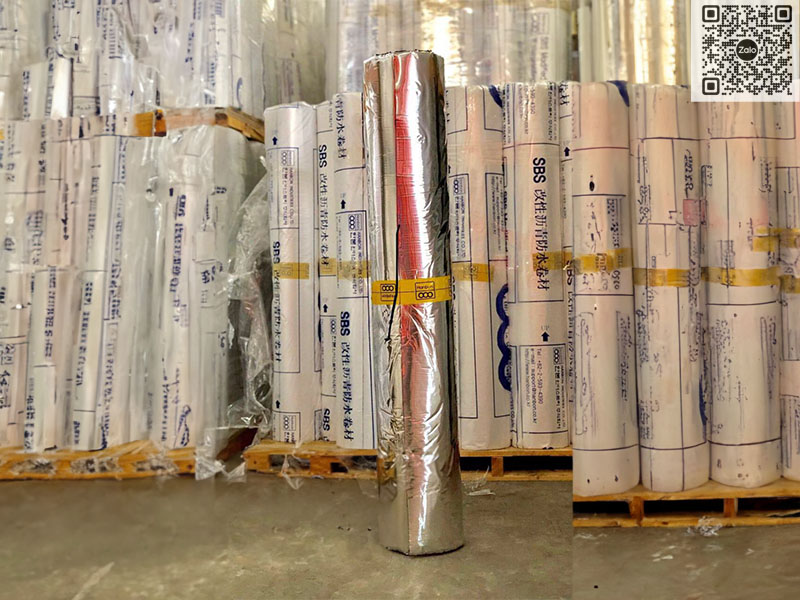HANBON AL - MÀNG CHỐNG THẤM TỰ DÍNH NHỰA ĐƯỜNG MẶT NHÔM