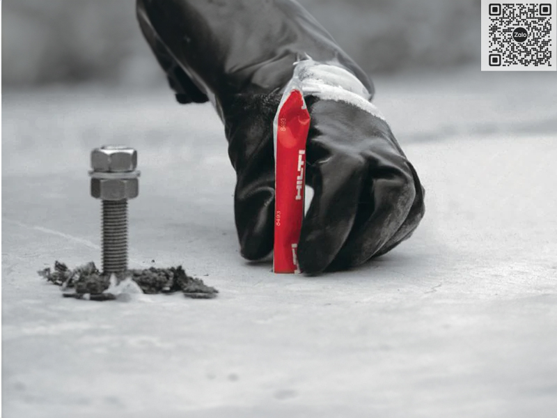 Hướng dẫn thi công sản phẩm Hilti HAS-E-R - Thanh ren thép không gỉ