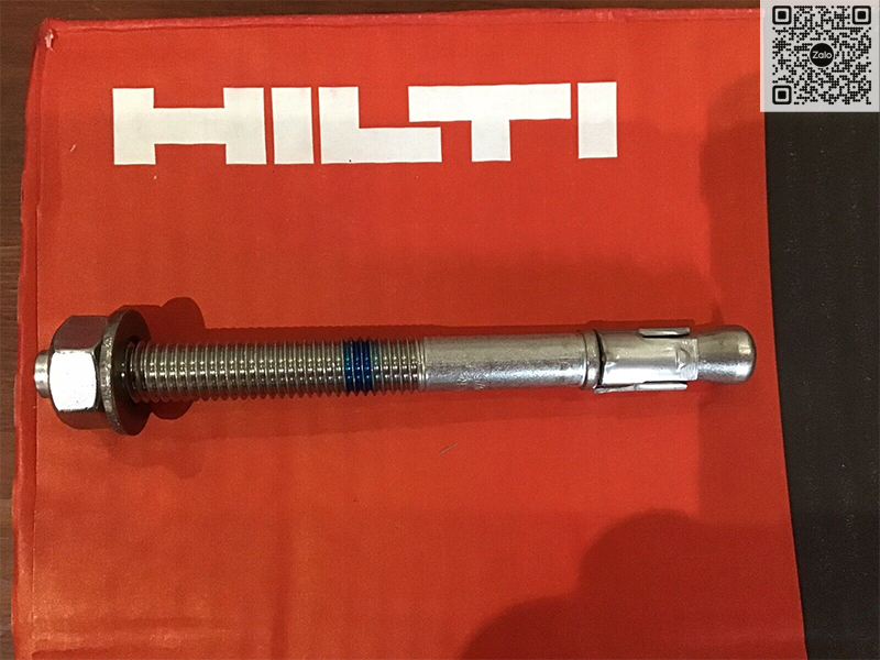 Sản phẩm Bulong nở Hilti HSA-R tiêu chuẩn thép không gỉ bao gồm các thành phần quan trọng sau: