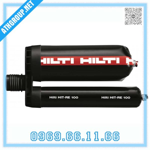 Tuýp hai thành phần của keo cấy thép Hilti RE 100