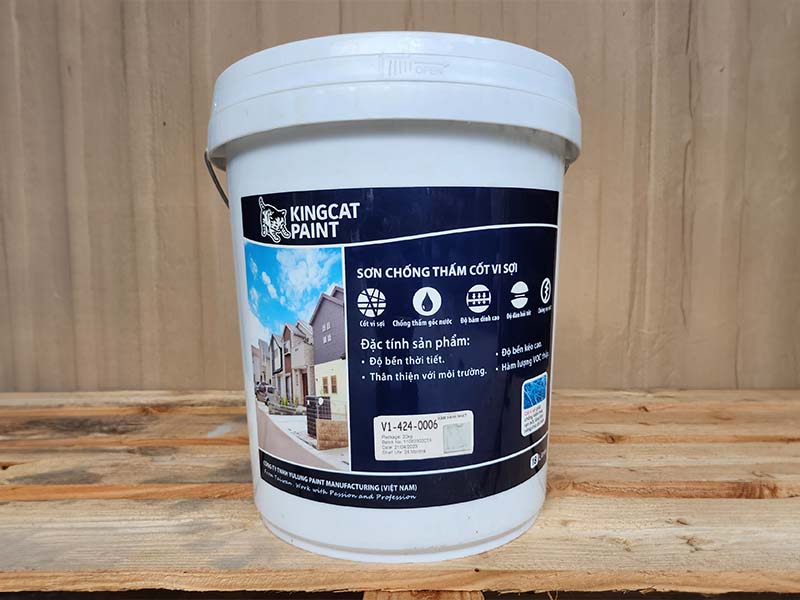 Sơn chống thấm Kingcat Paint V1-424 thùng 18 lít