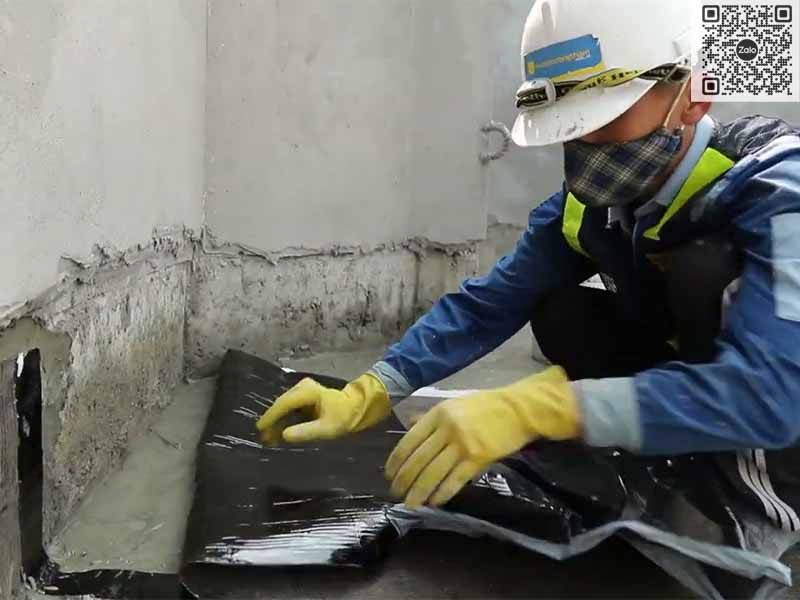 thi công màng chống thấm Panda trong dự án xây dựng
