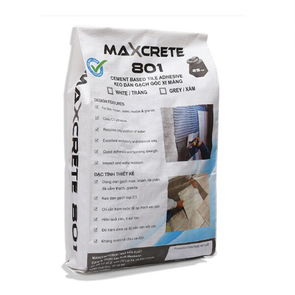 Maxcrete 801 | Keo dán gạch C1