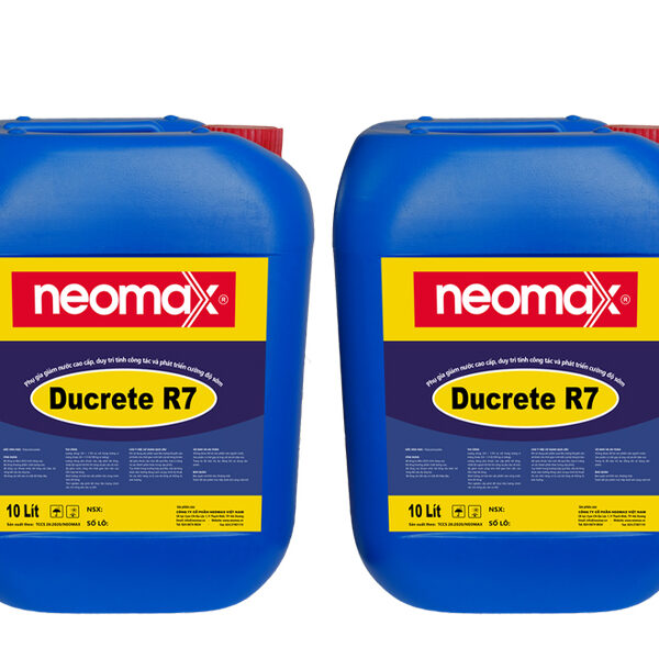 NEOMAX DUCRETE R7 | PHỤ GIA GIẢM NƯỚC CAO CẤP
