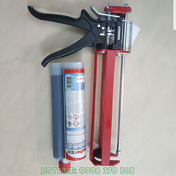 SÚNG BẮN KEO FISCHER 390 | HÓA CHẤT CẤY THÉP