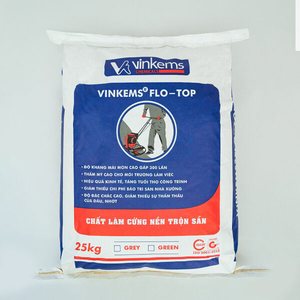 VINKEMS FLO TOP | CHẤT LÀM CỨNG NỀN TRỘN SẴN