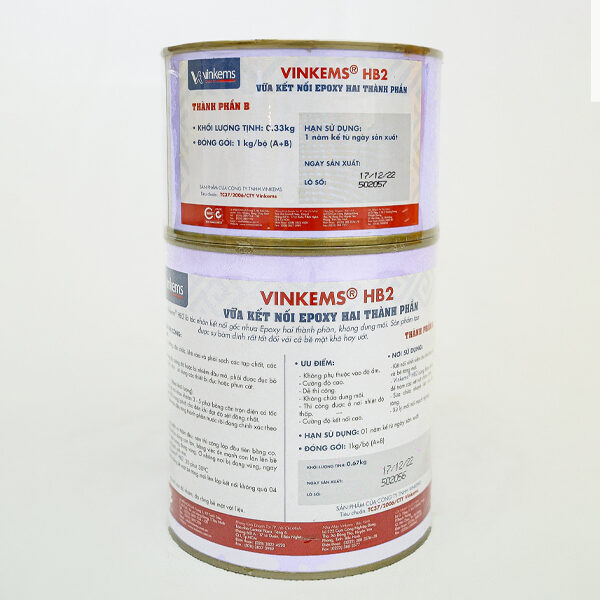 VINKEMS HB2 | VỮA KẾT NỐI EPOXY HAI THÀNH PHẦN