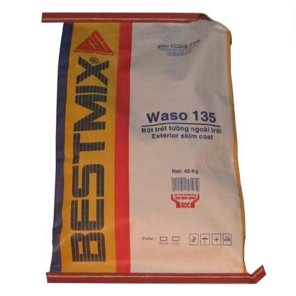 WASO 135EP | BỘT TRÉT TƯỜNG BESTMIX