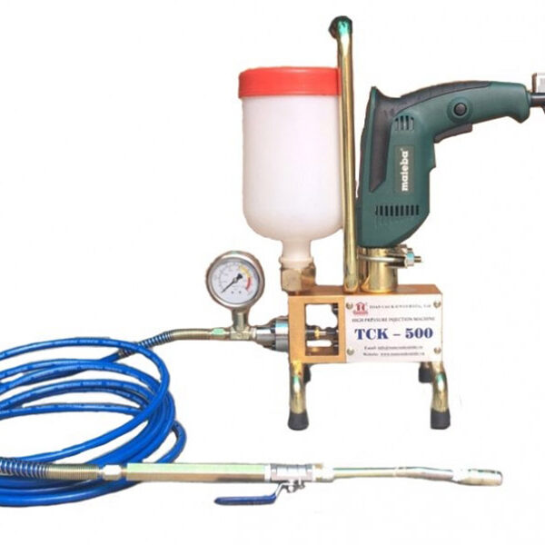MÁY BƠM KEO TCK-500 | KEO CHỐNG THẤM VÀ BỊT KHE TRÁM