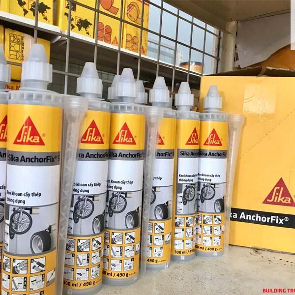 SIKA ANCHORFIX S | KEO KHOAN CẤY THÉP THÔNG DỤNG