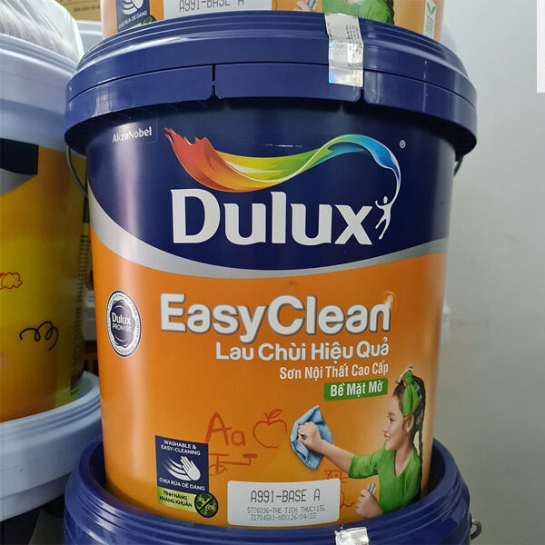 DULUX LAU CHÙI HIỆU QUẢ A991 | SƠN PHỦ GỐC NƯỚC NỘI THẤT