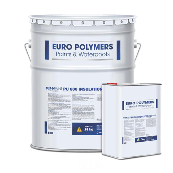 EURO POLYMERS PU 600 INSULATION | SƠN PHỦ CÁCH NHIỆT GỐC NHỰA 2 THÀNH PHẦN