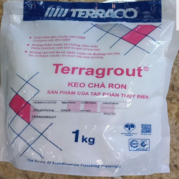 TERRACO TERRAGROUT G14 | HỢP CHẤT CHÀ RON GẠCH MEN ĐA NĂNG DÙNG CHO NỘI VÀ NGOẠI THẤT