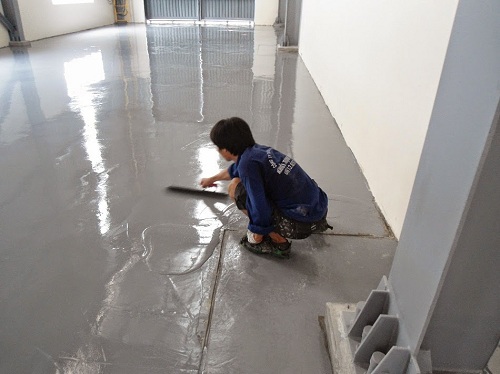 thi công xi măng chống thấm