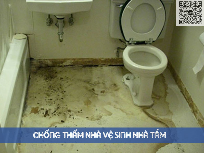 Những nguyên nhân dẫn đến tình trạng thấm trong nhà vệ sinh