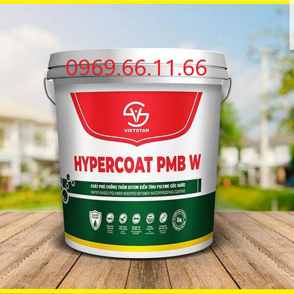 HYPERCOAT PMB W | CHẤT PHỦ CHỐNG THẤM BIẾN TÍNH POLYME GỐC NƯỚC.