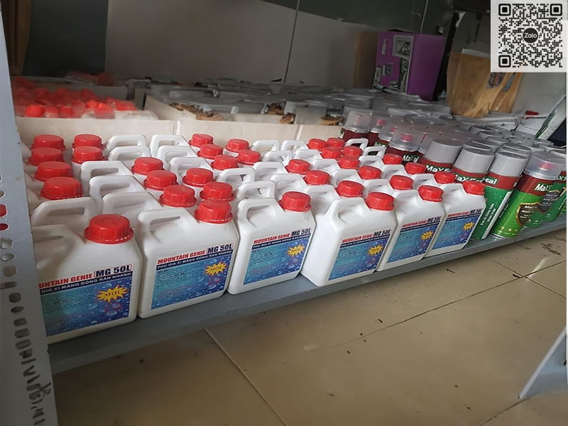 MOUNTAIN GENIE MG 50L: PHỤ GIA XI MĂNG ĐÓNG RẮN NHANH