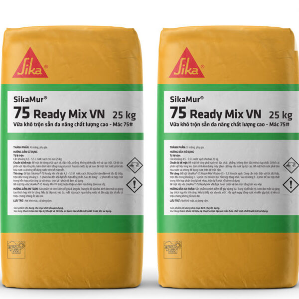 SIKAMUR 75 READY MIX VN | VỮA KHÔ MÁC 75