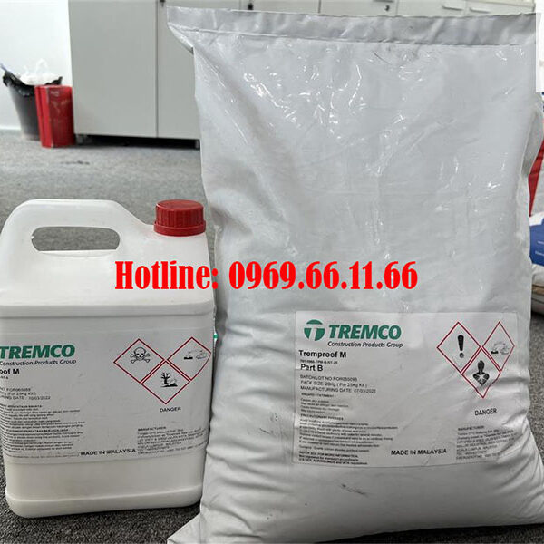 TREMPROOF M | CHỐNG THẤM GỐC XI MĂNG