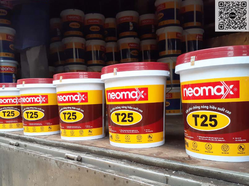 NEOMAX T25 - GIẢI PHÁP CHỐNG NÓNG CHO MÁI TÔN VÀ TƯỜNG NHÀ