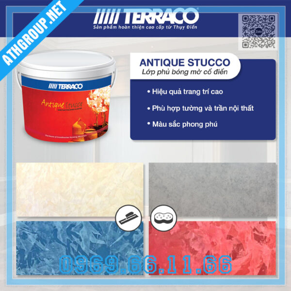 Sơn tạo hiệu ứng Terraco Antique Stucco