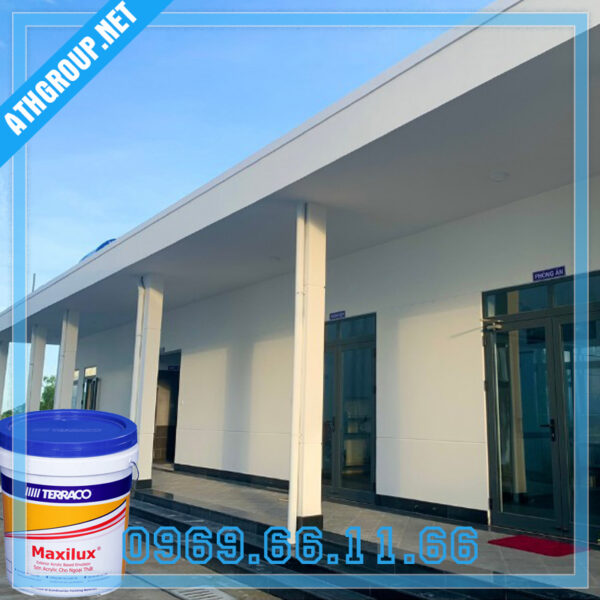 Thi công Sơn ngoại thất Terraco Maxilux