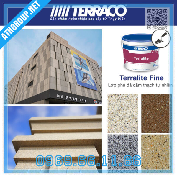 Sơn phủ giả đá Terralite Fine