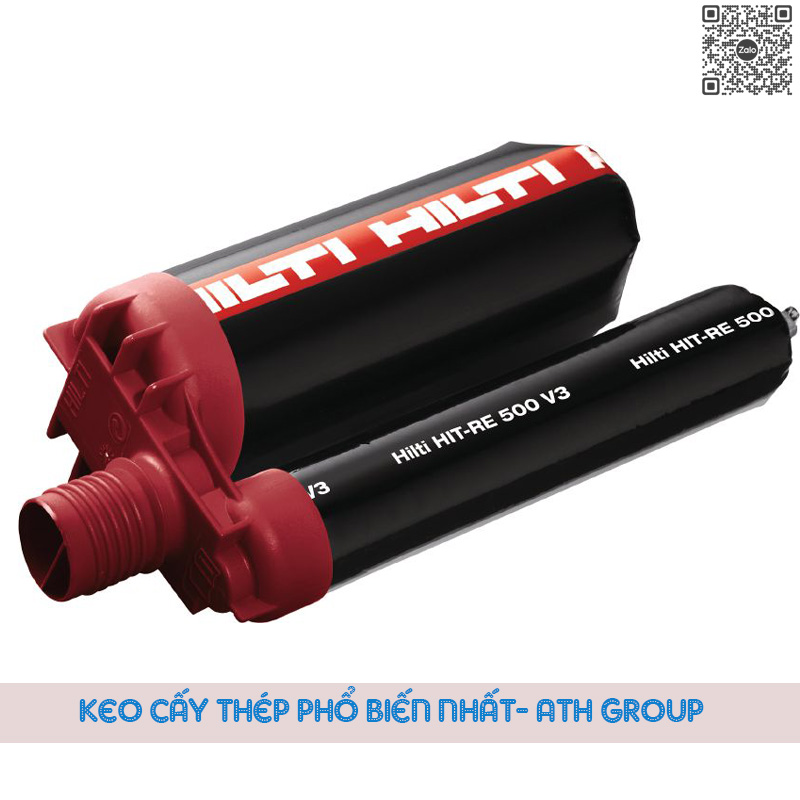 Hóa chất neo cấy thép Hilti RE 500 V3