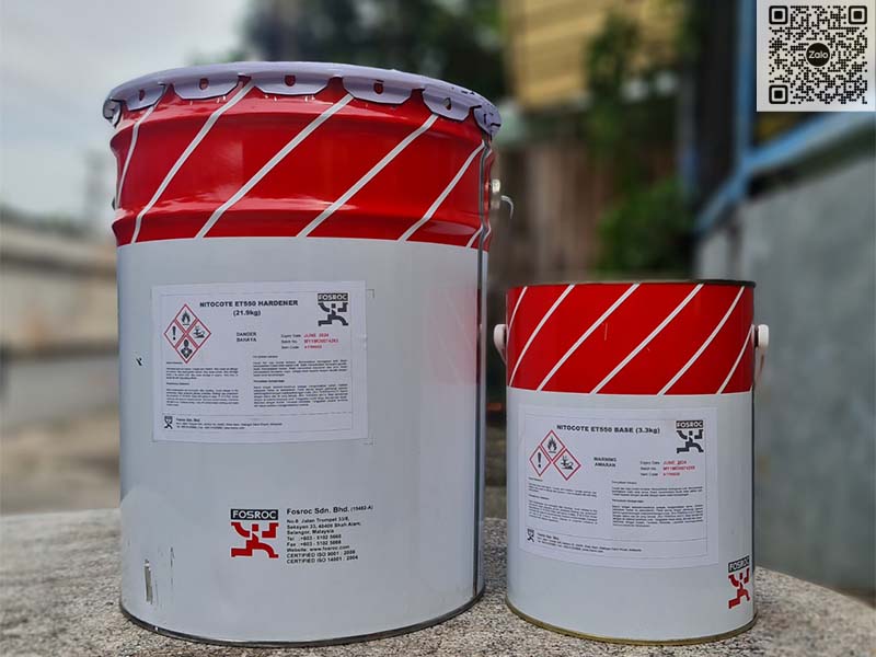 Fosroc Nitocote Et550 bộ 23Kg