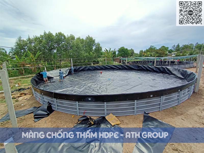 ỨNG DỤNG MÀNG CHỐNG THẤM HDPE