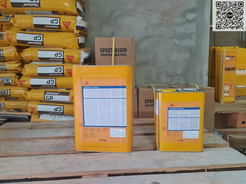 SIKALASTIC U COATING LỚP PHỦ KHÔ NHANH GỐC POLYURETHANE CHO HỆ THỐNG CHỐNG THẤM MÁI