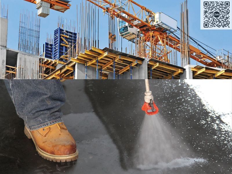 Một công trình sử dụng chất tháo dỡ ván khuôn Tpi Bc-w