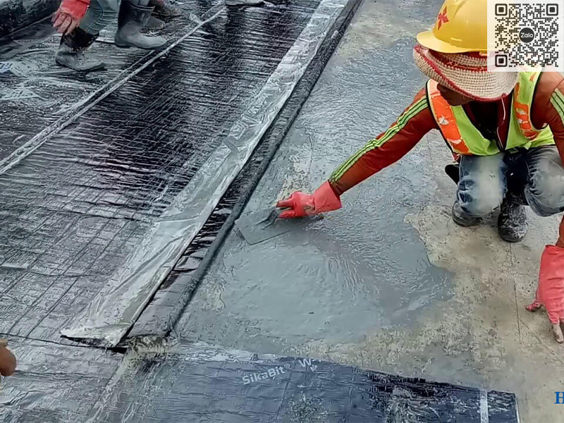 Bí quyết thi công màng chống thấm hiệu quả