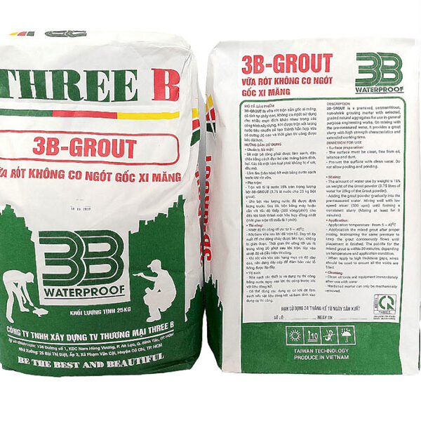 3B-Grout Vữa Rót Không Co Ngót