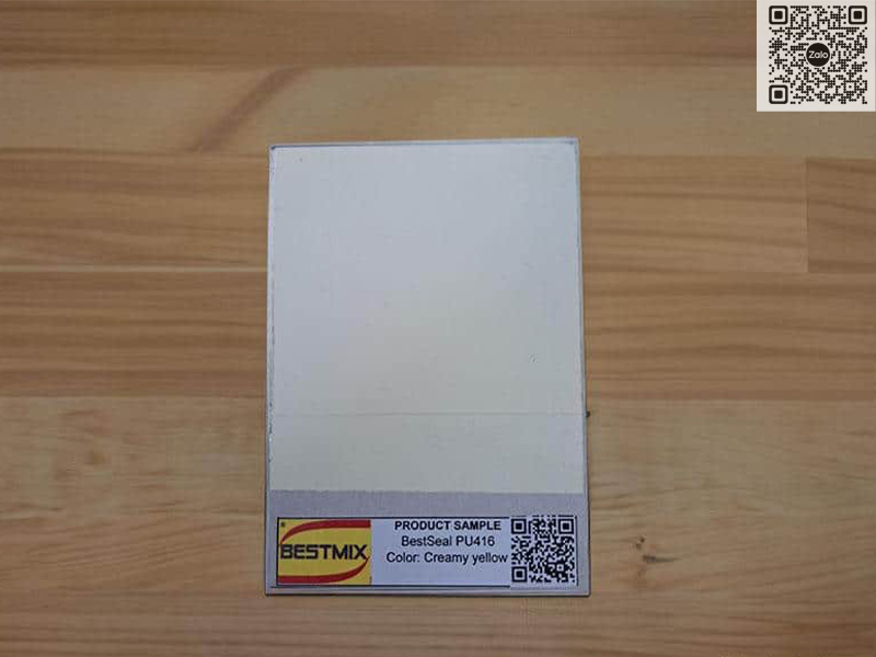 Mẫu thi công chống thấm BestSeal PU416 màu xám (Grey)