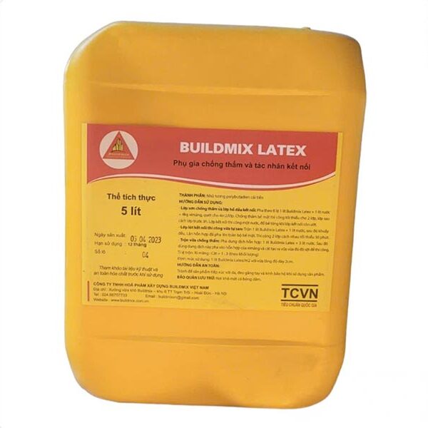 Buildmix Latex thùng 5 lít